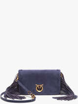 Cross Body Tas Love Bag Soft Leder Pinko Blauw love bag soft 6023A39A